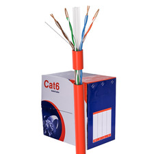 CAT5E CAT6 Cable 500FT 1000FT UTP Solid Network Ethernet CAT5 Bulk Wire RJ45 Lan picture