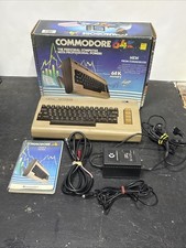 Commodore 64 w. Box Cleaned Tested Working & Guaranteed Vtg Retro Gaming picture