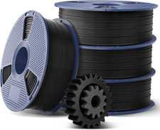 SUNLU 4KG High Speed ABS Filament, 1KG Spool, (4Xblack) picture