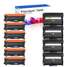 6PK TN450+4PK DR420 Toner Cartridge Compatible with Brother DCP-7060D DCP-7065DN picture