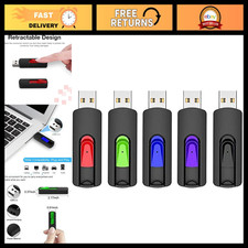 64GB USB Flash Drive 5 Pack - USB 2.0 Memory Stick Thumb Drives for PC & Laptop picture