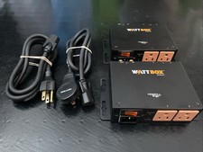 Lot of 2 Wattbox 200 Series Power Conditioner Model WB-200-CE-4 picture