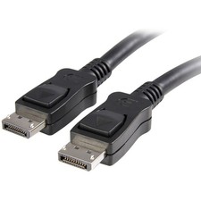 StarTech 50 ft DisplayPort Cable with Latches - M/M - Male DisplayPort picture