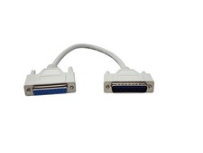 Your Cable Store 1 Foot DB25 25 Pin Serial Port Cable Male/Female RS232 picture