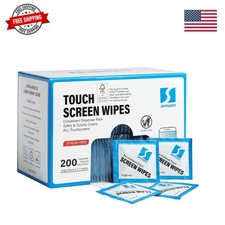 200 Count Screen Wipes, Screen Cleaner Wipes for Electronics, Touchscreens picture