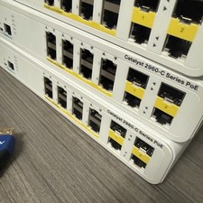 Cisco WS-C2960C-8PC-L Catalyst Compact 8-Port PoE Switch 2x Dual SFP picture
