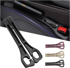 2PCS Car Gap Filler with Storage Slots,Upgrade Version Car Seat Gap Filler Or... picture