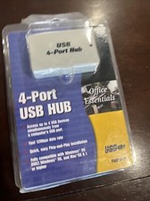 Powered 4 Port USB Hub F5U014-OE NIP Sealed NOS Office Essentials picture