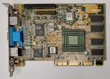 ASUS V2740TV AGP Graphics Card (Intel i740, 8MB, Retro, 1998) picture