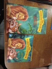 The Lion King  Animated Story Book - Disney 1994 - Interactive CD + Handbook picture