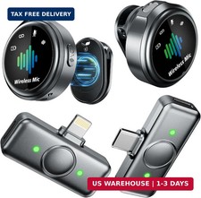 Magnetic Wireless Microphone for iPhone: Wireless lavalier Microphone for Androi picture