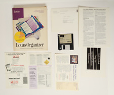 Lotus Organizer Vintage PC Computer Program Software 3.5