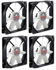 4x Evercool Shark 120mm x 25mm Computer Case 3-Pin Cooling Fan /w Speed Control picture