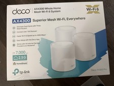 TP-LINK Deco AX4300 Pro Superior Whole Home Mesh Wi-Fi 6 System - White picture