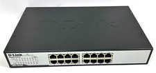 D-Link DGS-1016D 16-Port Green Ethernet Copper Gigabit Network Switch | Pre-Own picture