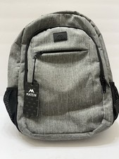 Matein Travel Laptop Backpack Gray Polyester USB Port New Lifetime Warranty picture