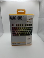 Glorious GPBT Aura RGB Black Keycaps - 130 Count picture