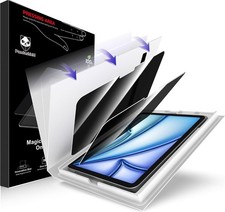 2-Pack Anti-Spy Privacy Screen Protectors for iPad Air 11-inch, Scratch Resistan picture