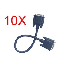 10pcs/pack VGA Computer Monitor Cable 15Pin Male to Male PC Screen Lead 30CM picture