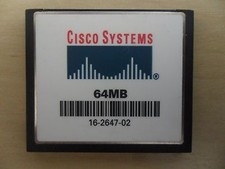 Cisco 64 MB CF Compact Flash Memory Card for 1811 1812 1841 2800 3800 Router picture