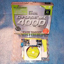 BFG Tech NVIDIA GeForce MX 4000 AGP 128MB DDR VGA S-Video DirectX 8.1 - NEW picture