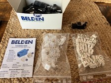 Belden RVAFPUBK-B24 REVConnect 10GX UTP T568 A/B Field Mount Modular RJ45 Connec picture
