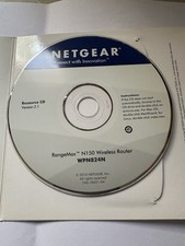 NETGEAR RangeMax N150 WPN824N Resource CD v2.1 Drivers Mac/Linux English picture