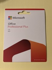 Microsoft Office Professional Plus 2021 Retail 1PC Product Card Sealed Microsoft picture