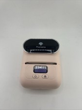 Phomemo M110 Bluetooth Thermal Label Printer Light Pink No Charging Cord picture