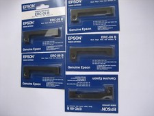 5-Pack Original Epson ERC-09B Color Ribbon Black for Dot-Matrix Printers picture