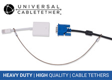 CableTether.com Universal Cable Tether 10 Pack - Custom Length, Adjustable picture