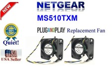 2x Replacement Fans for NETGEAR MS510TXM picture