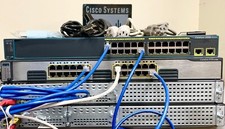Ultimate Cisco CCENT CCNA & CCNP LAB KIT ISR4331 Cisco IOS-XE,3750g,2960 Switch@ picture