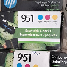 Mixed Lot HP 951 Inkjet Ink Cartridges (Cyan Magenta Yellow Black)   picture