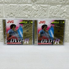 Lot of 2‼ NEW & SEALED‼ JVC Recordable DVD-R Disc 1-8x High Speed 120 min 4.7 GB picture