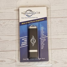 ThePhotoStick 2.0 128GB One-Click Photo Backup USB Drive Mac PC Windows picture