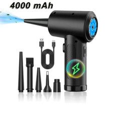 Protable Air Duster for Computer Cleaning 51000RPM Cordless Compressed Air Blowe picture