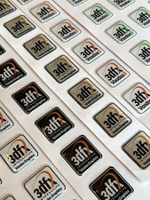 3Dfx Interactive Voodoo 2000 3000 4500 5500 Computer Case Badge Sticker DOME 1x1 picture