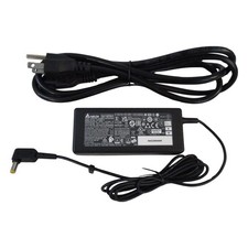 Original Acer Ac Power Adapter Charger & Cord A11-065N1A A065R035L 65 Watt picture