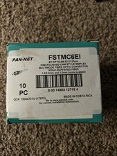 10QTY-Panduit FSTMC6EI Opticam ST Simplex OM1 Multimode 62.5 Fiber Cam Connector picture