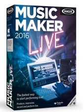 MAGIX Music Maker – 2016 Live – Make your own music the easy way PC disc CD NEW picture