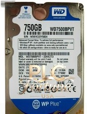 Western Digital WD7500BPVT WD7500BPVT-22HXZT3 750GB 5400RPM SATA 2.5