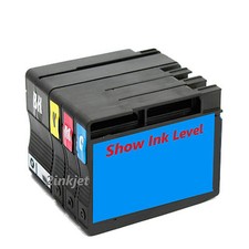 4 Pack 932XL 933XL Compatible Ink Fits Officejet 6100 6600 6700 (SHOW INK LEVEL) picture