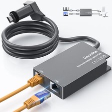 Ethernet Adapter for Starlink Gen 2 Wired Internet with Dual RJ45 Ports 1M Cable picture