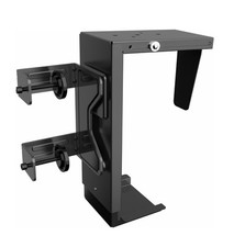 VIVO MOUNT-PCLC1 Adjustable Clamp-On Desk Leg PC Tower CPU Holder Mount picture