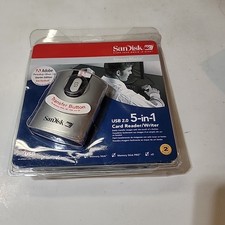 SanDisk ImageMate 5-in-1 Card Reader/Writer USB 2.0 SDDR-99-A15 New Sealed picture