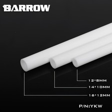 Barrow Acrylic White Rigid Tube Set 12/8mm 500mm 4pcs YKW12-8 picture