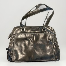 SAMSONITE TOTE BAG/ LAPTOP BLACK LEATHER LIKE BAG FITS 15.4 LAPTOPS AND MORE picture