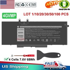 ✅LOT 4GVMP Battery for Dell Latitude 5400 5500 Precision 3540 9JRYT C5GV2 68Wh picture