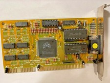 VINTAGE 1992 OAK TECHNOLOGY INC OTI077 512K ISA VGA CARD FCC IDW77082008 MXB6 picture